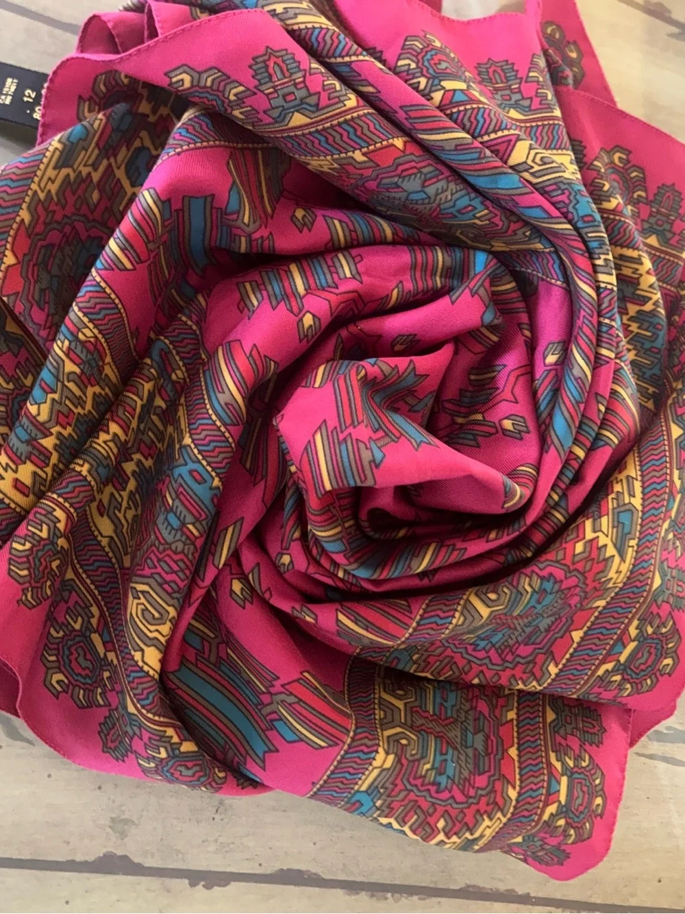 The art of the Scarf vibrant bright